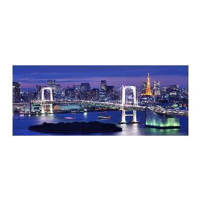 Cuadro acrílico horizontal Puente de Tokio