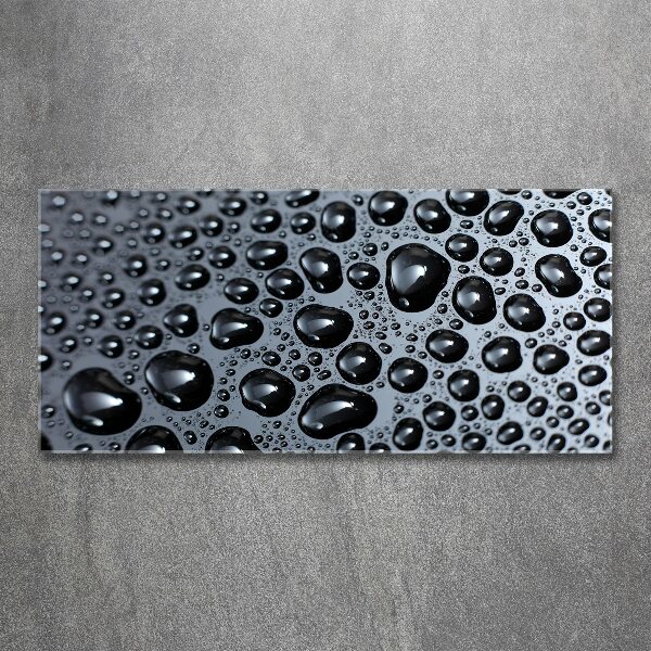 Cuadro metacrilato horizontal Gotas de agua
