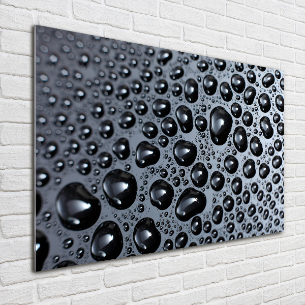 Cuadro metacrilato horizontal Gotas de agua