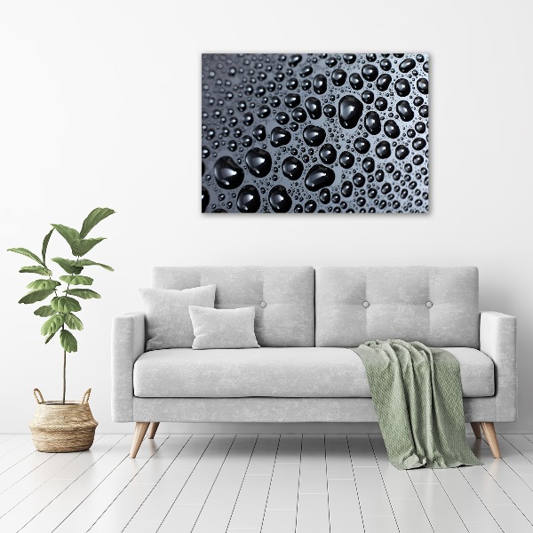 Cuadro metacrilato horizontal Gotas de agua