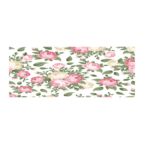 Foto en metacrilato horizontal Rosas