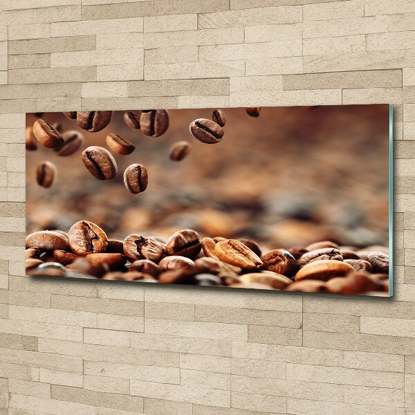 Foto en metacrilato horizontal Granos de café