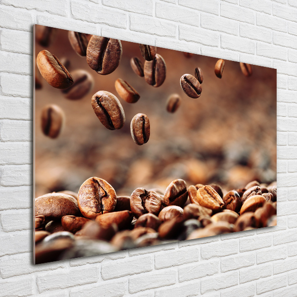 Foto en metacrilato horizontal Granos de café