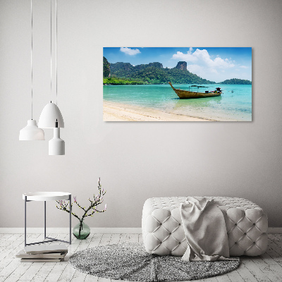 Foto en metacrilato horizontal Bote