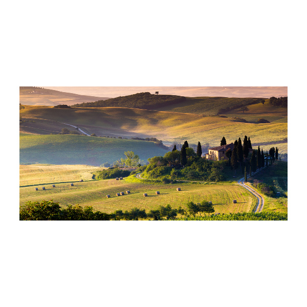 Foto en metacrilato horizontal Toscana Italia
