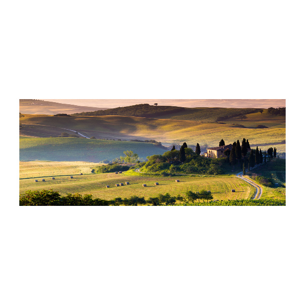 Foto en metacrilato horizontal Toscana Italia