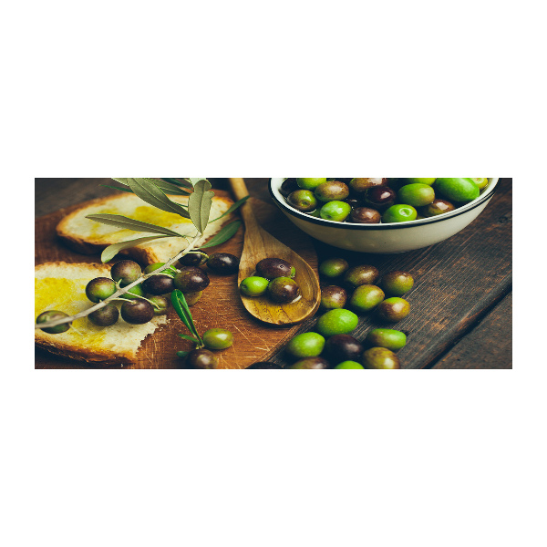 Cuadro metacrilato horizontal Aceitunas