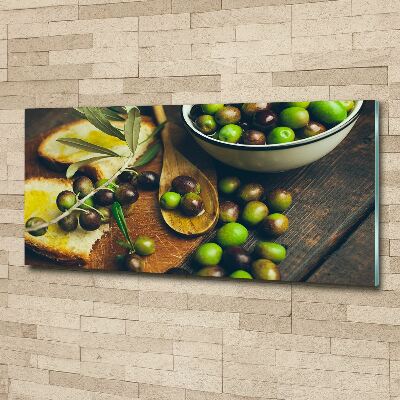 Cuadro metacrilato horizontal Aceitunas