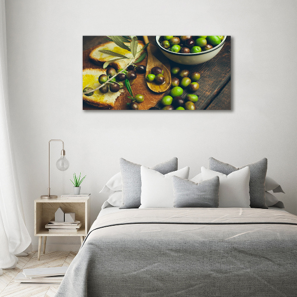 Cuadro metacrilato horizontal Aceitunas
