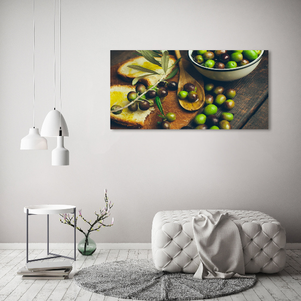 Cuadro metacrilato horizontal Aceitunas