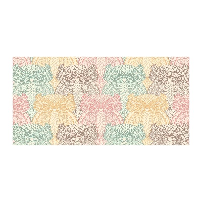 Cuadro metacrilato horizontal Búhos