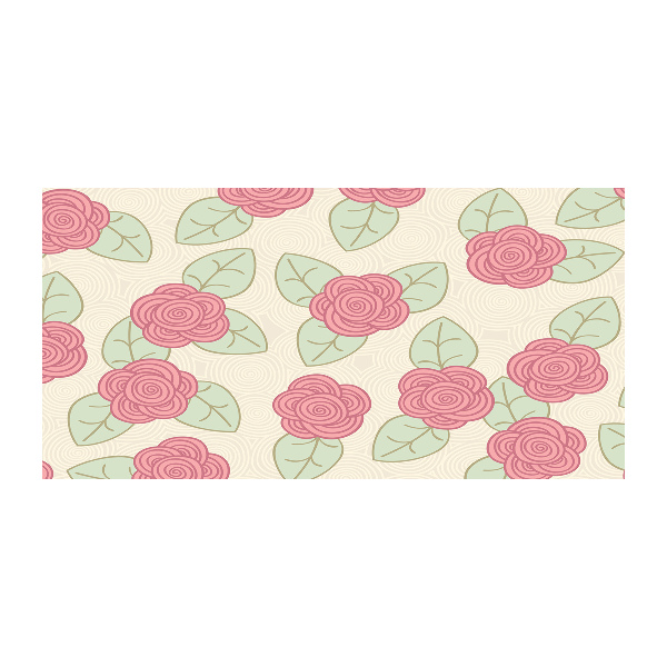 Pintura en acrílico horizontal Rosas