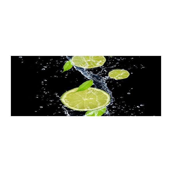 Pintura en acrílico horizontal Limas y agua