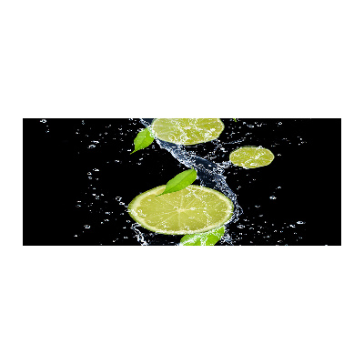 Pintura en acrílico horizontal Limas y agua