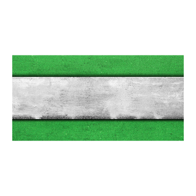 Cuadro acrílico horizontal Muro verde