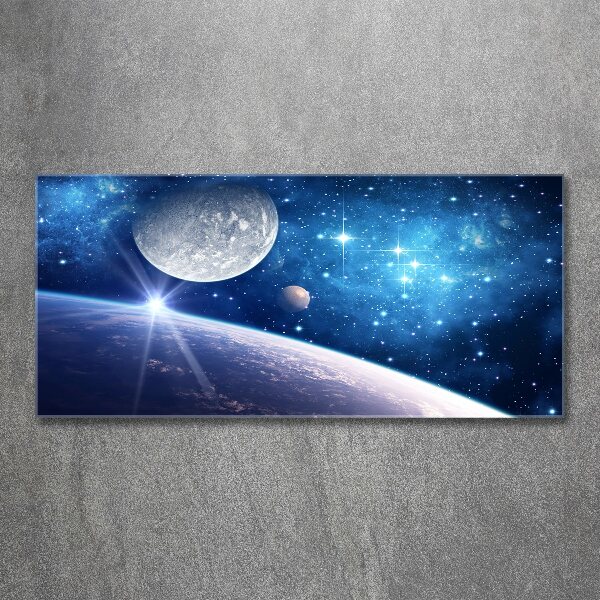 Cuadro metacrilato horizontal Luna