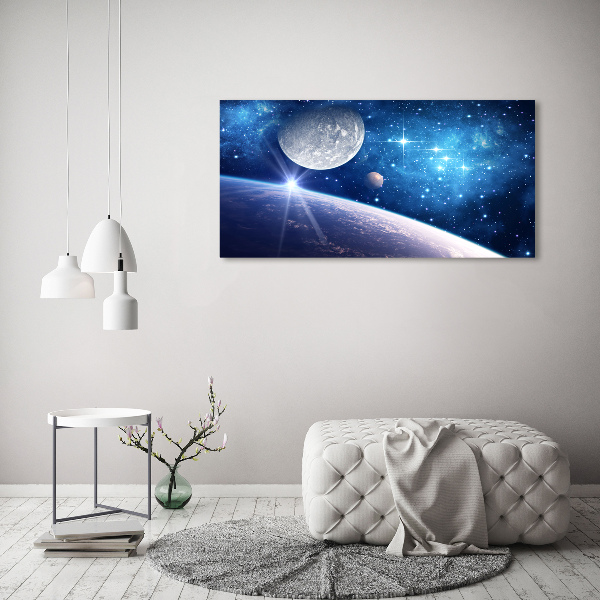 Cuadro metacrilato horizontal Luna