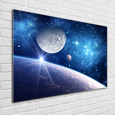 Cuadro metacrilato horizontal Luna