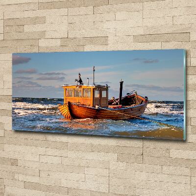 Foto en metacrilato horizontal Barco de pesca