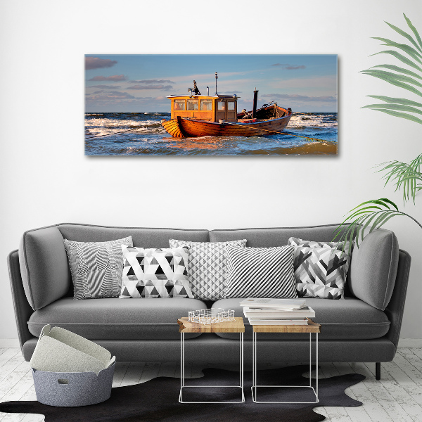 Foto en metacrilato horizontal Barco de pesca