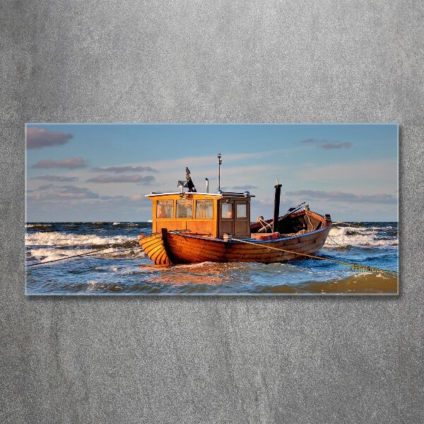 Foto en metacrilato horizontal Barco de pesca