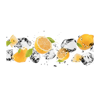 Cuadro acrílico horizontal Limón y agua