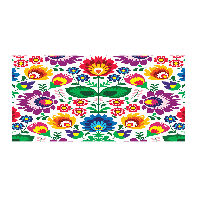 Cuadro metacrilato horizontal Patrón étnico