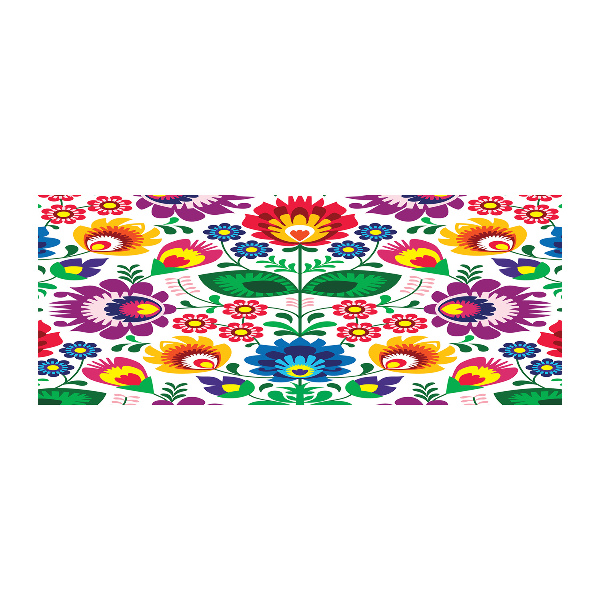 Cuadro metacrilato horizontal Patrón étnico