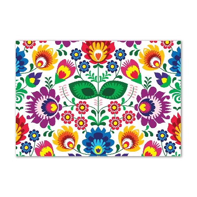 Cuadro metacrilato horizontal Patrón étnico