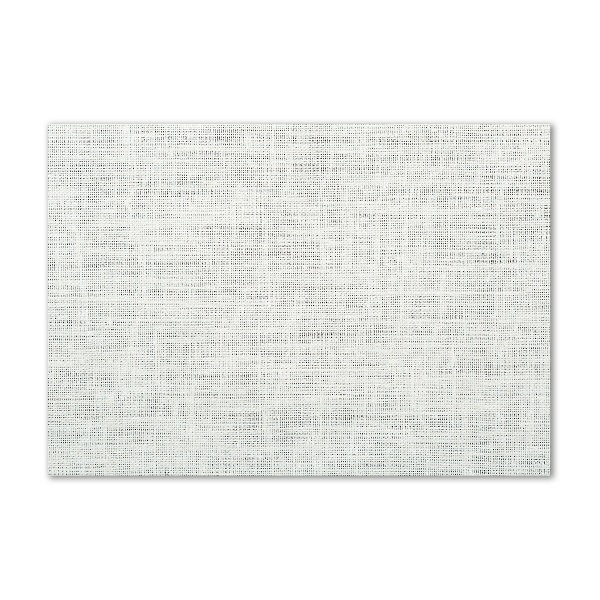 Pintura en acrílico horizontal Lienzo de lino blanco