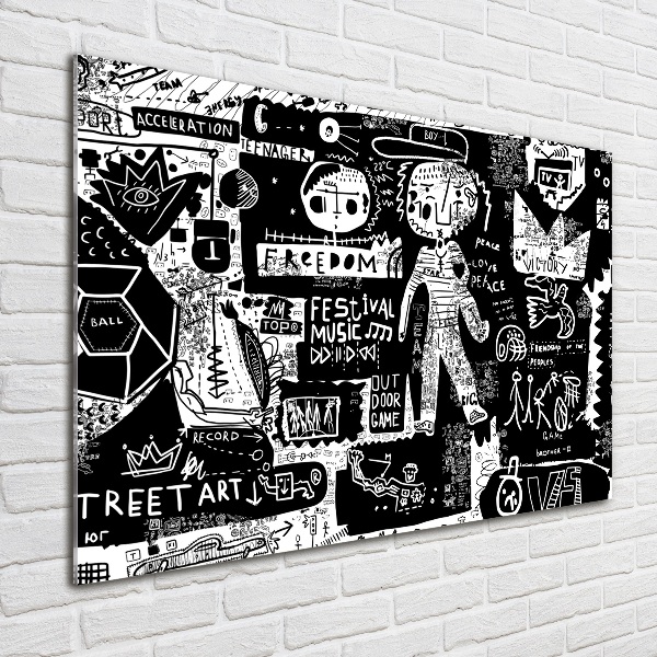 Pintura en acrílico horizontal Pintada