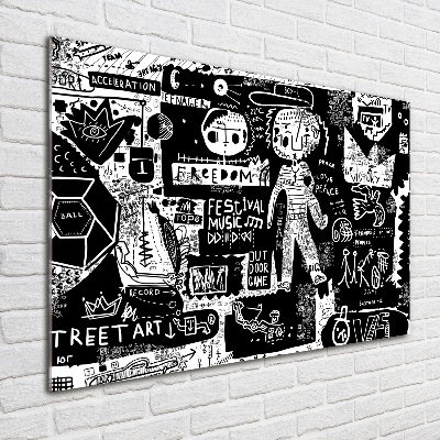 Pintura en acrílico horizontal Pintada