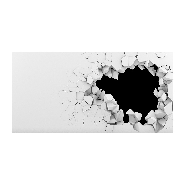 Cuadro metacrilato horizontal Agujero en la pared