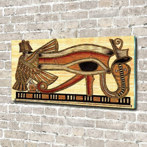 Cuadro acrílico horizontal ojo egipcio