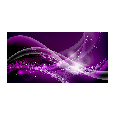 Cuadro metacrilato horizontal Onda abstracta