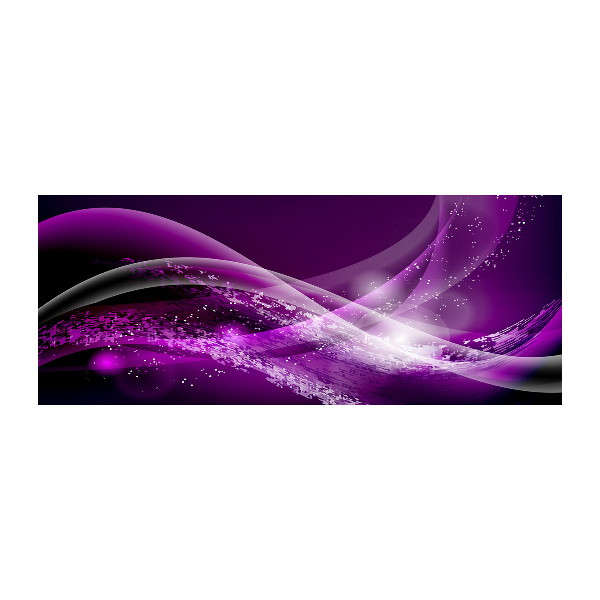 Cuadro metacrilato horizontal Onda abstracta