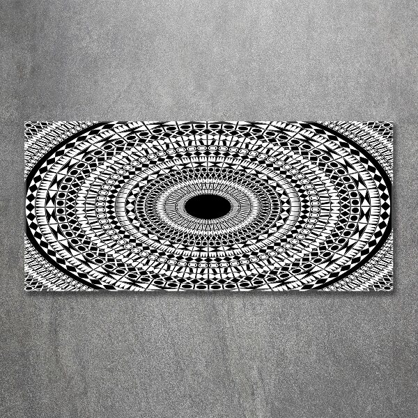 Foto en metacrilato horizontal Adornos circulares