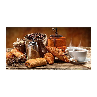 Cuadro metacrilato horizontal Desayuno