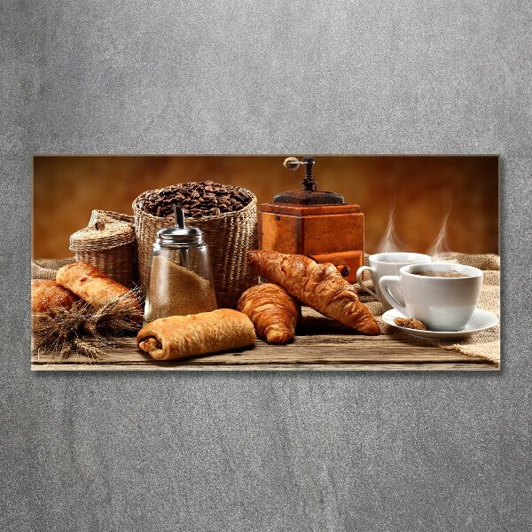 Cuadro metacrilato horizontal Desayuno