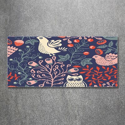 Foto en metacrilato horizontal Plantas de gallinas búho