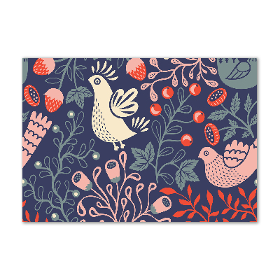 Foto en metacrilato horizontal Plantas de gallinas búho