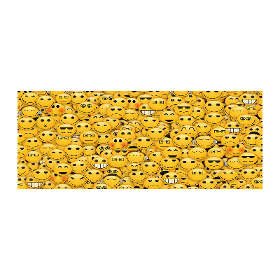 Cuadro metacrilato horizontal Emoticonos