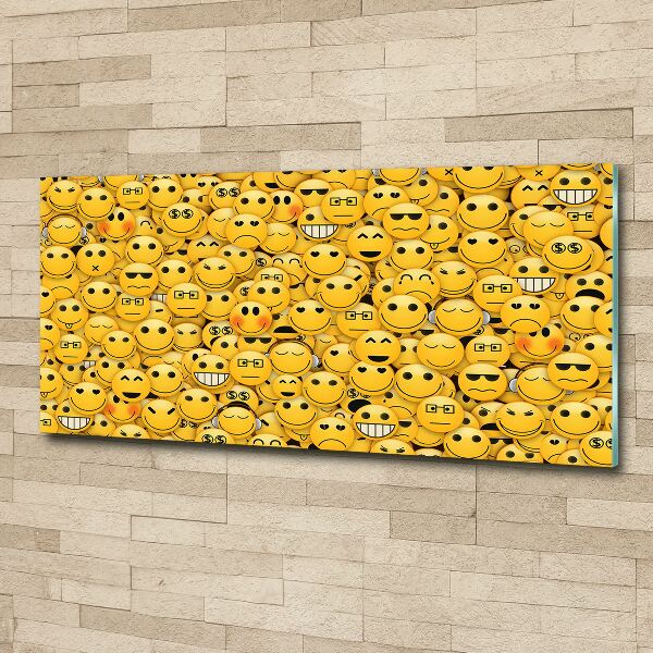 Cuadro metacrilato horizontal Emoticonos