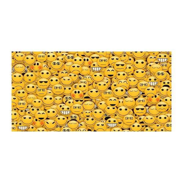 Cuadro metacrilato horizontal Emoticonos