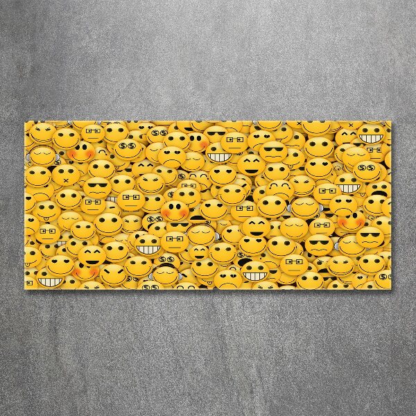 Cuadro metacrilato horizontal Emoticonos