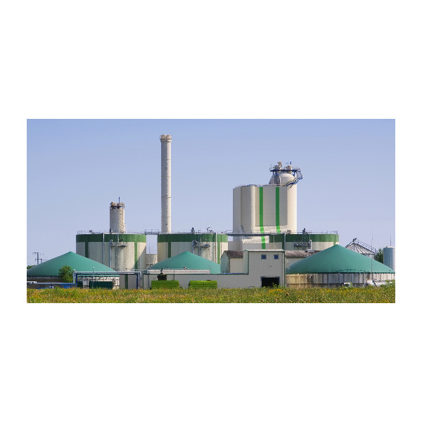 Foto en metacrilato horizontal Planta de biogás
