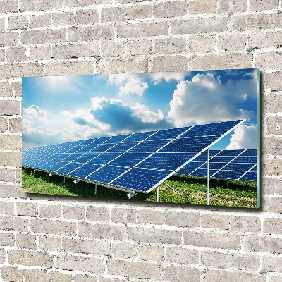 Cuadro metacrilato horizontal Baterías solares