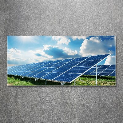 Cuadro metacrilato horizontal Baterías solares