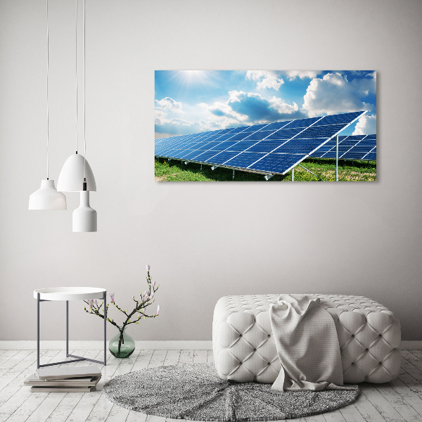 Cuadro metacrilato horizontal Baterías solares