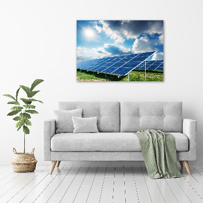 Cuadro metacrilato horizontal Baterías solares